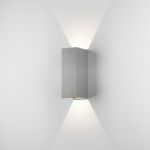 Astro Lighting 1298008 Oslo 255 LED Painted Silver Wall Light